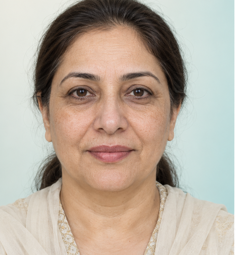 Facial Rejuvenation before and after — before