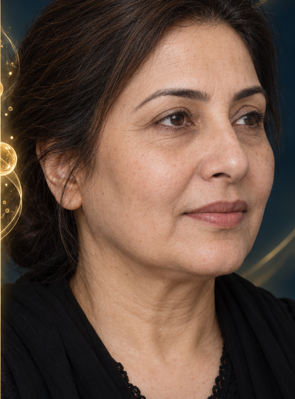 Fine Lines & Crepey Skin before and after — after