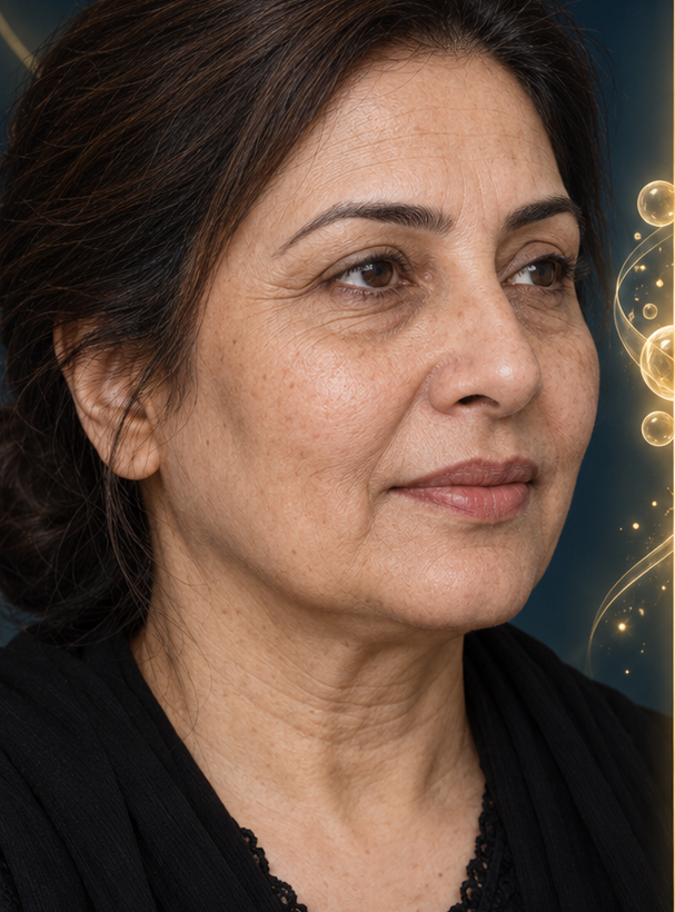 Fine Lines & Crepey Skin before and after — before