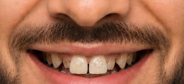Severe Class III malocclusion before treatment