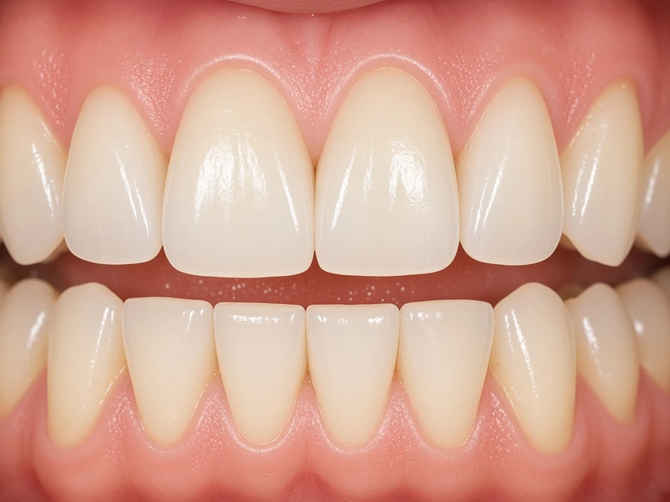 Weakened tooth after severe decay restored — after