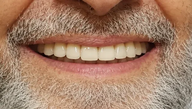 A smile reborn through dental implants — after
