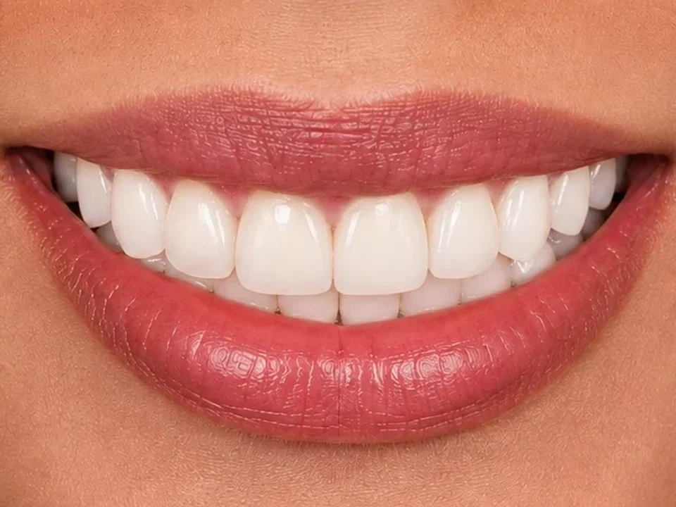 Crown lengthening case — after